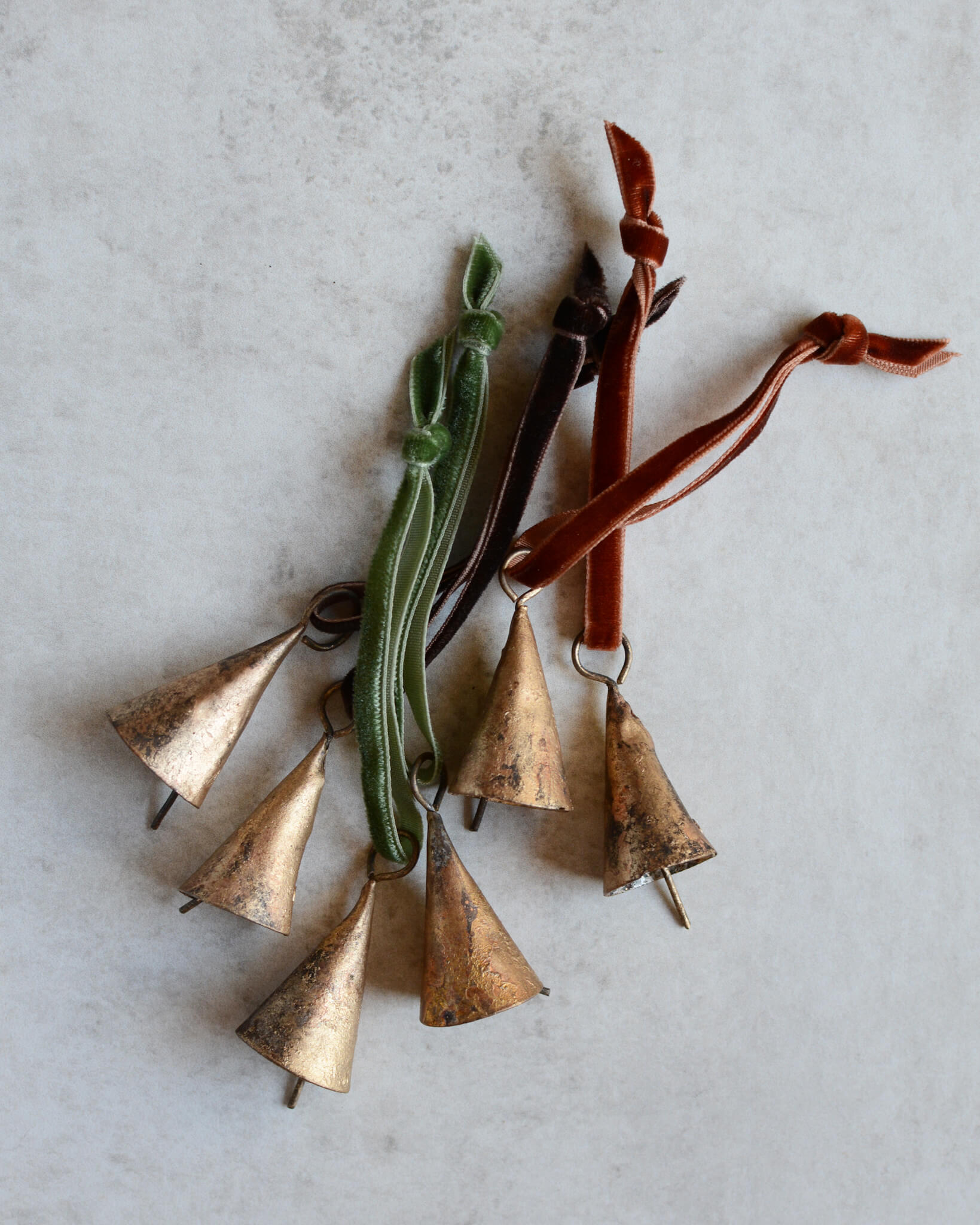 Brass Bell Christmas Tree Ornaments