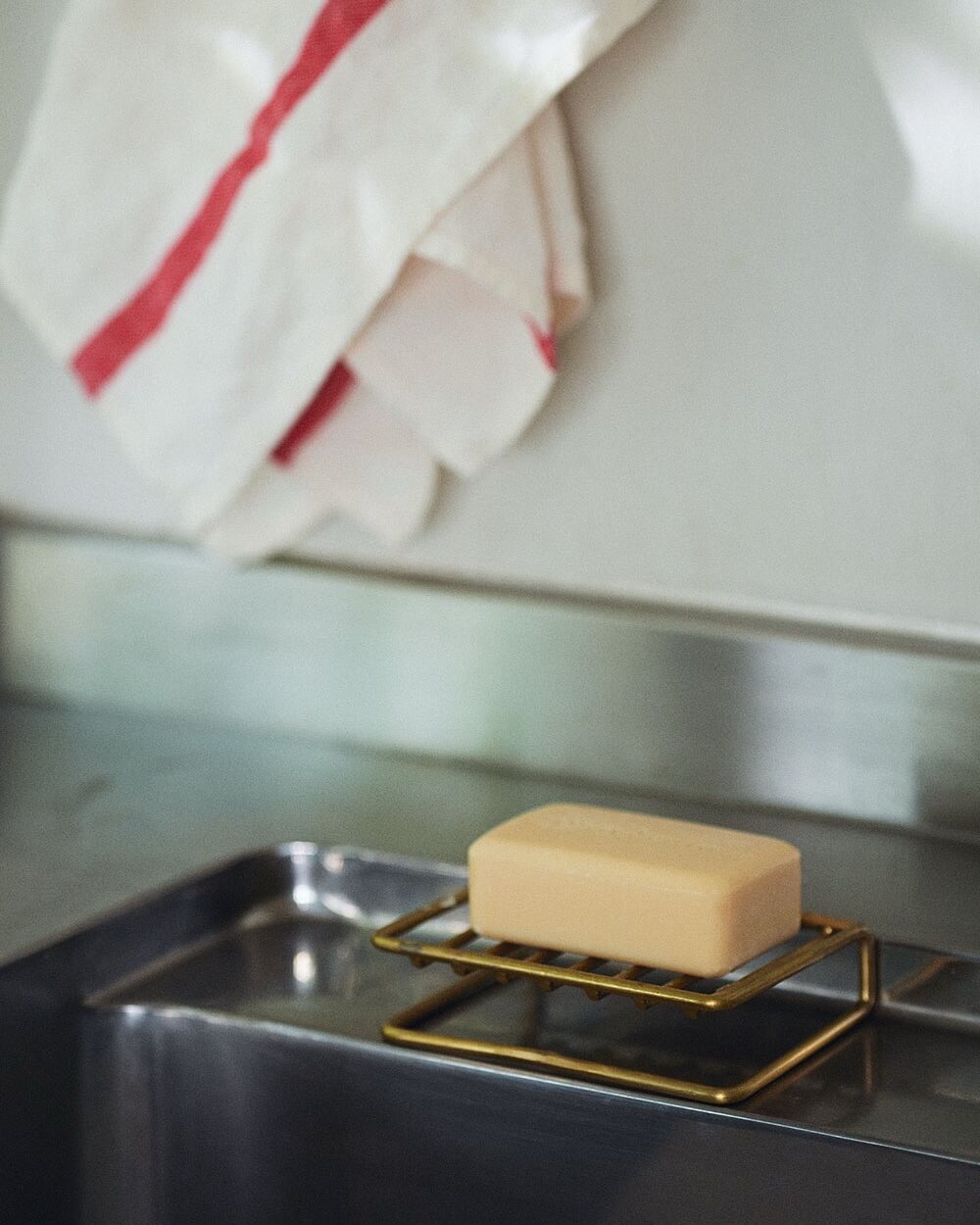Solid Brass Soap Stand