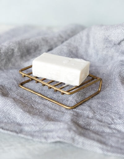 Solid Brass Soap Stand