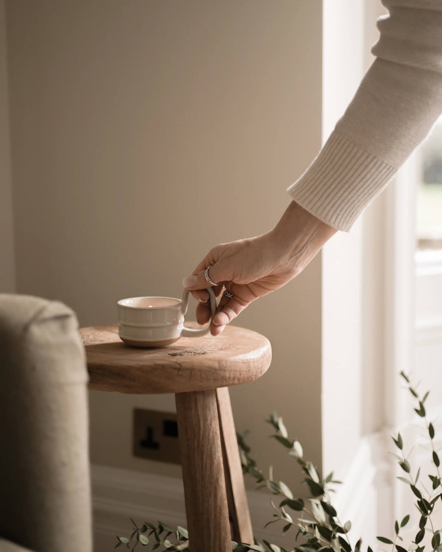 Ceramic Candle Cup