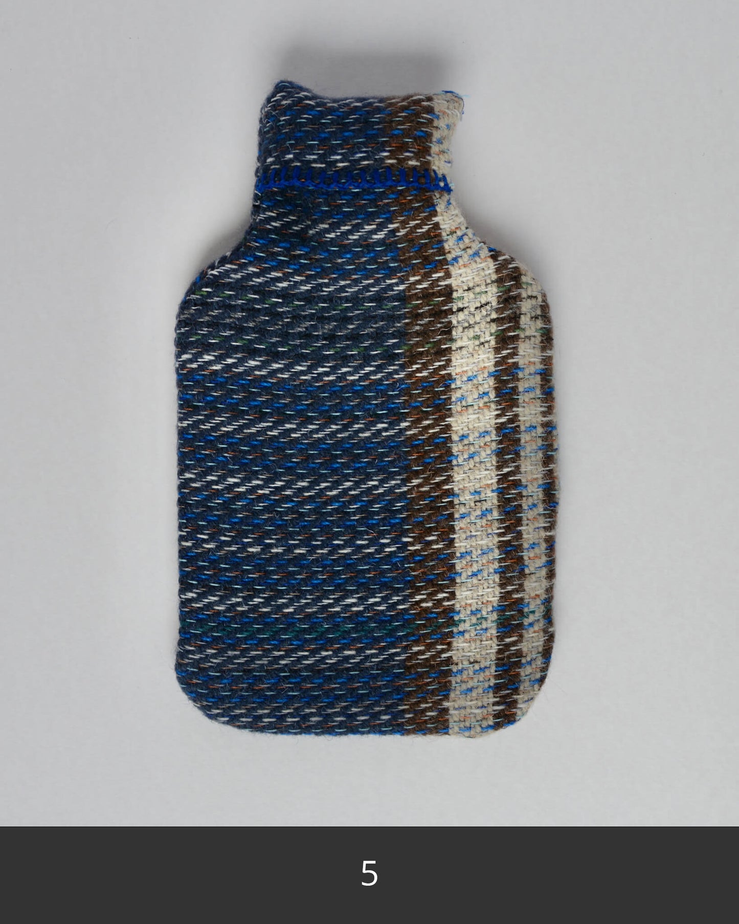 Recycled wool hot water bottle, various colours.