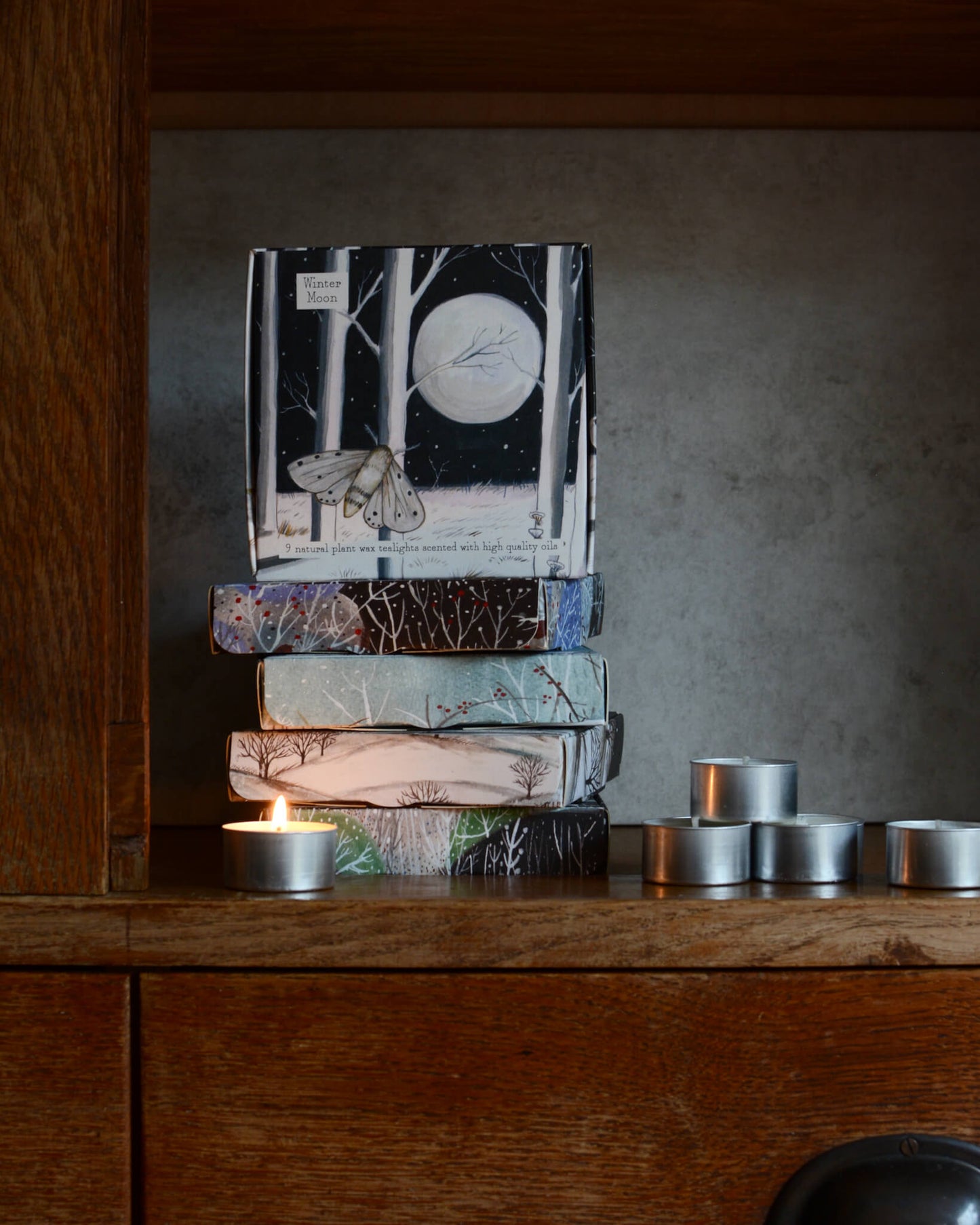 Winter Moon Scented Tealights