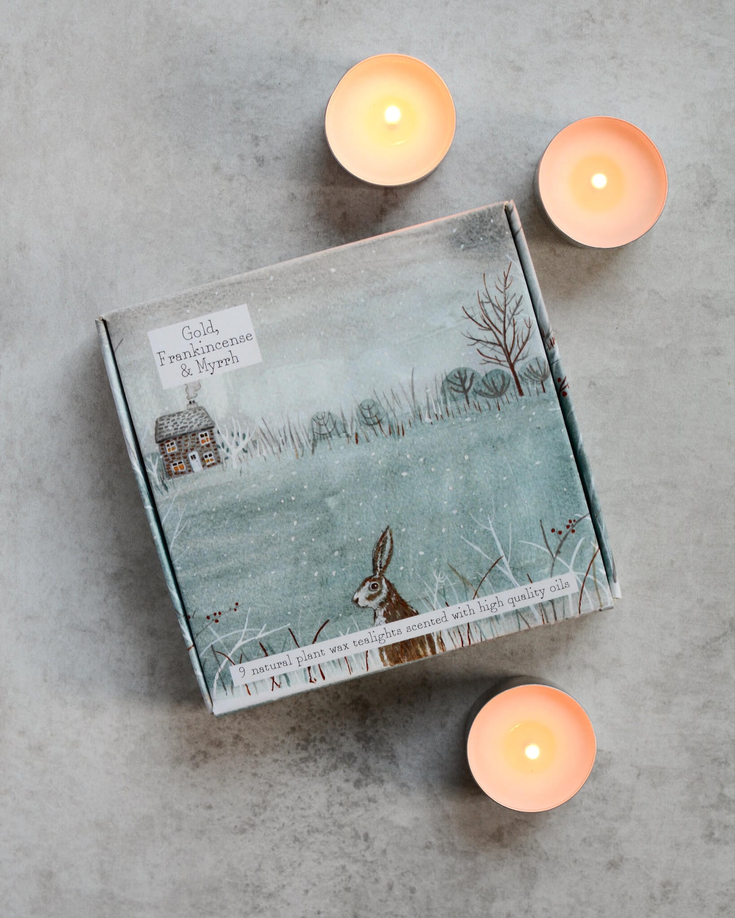 Gold, Frankincense & Myrrh Scented Tealights