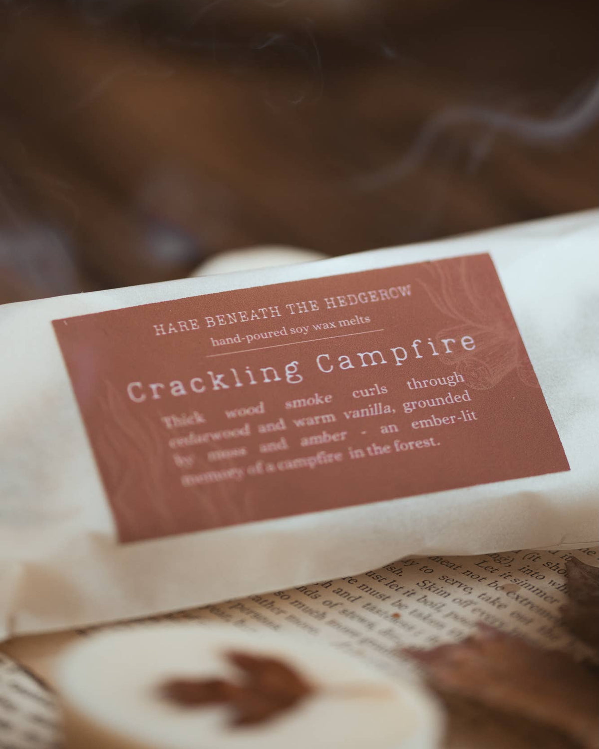 Crackling Campfire Scented Soy Wax Melts