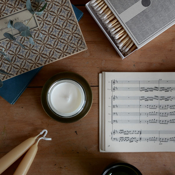 Quiescent scented candle by The Botanical Candle Co.