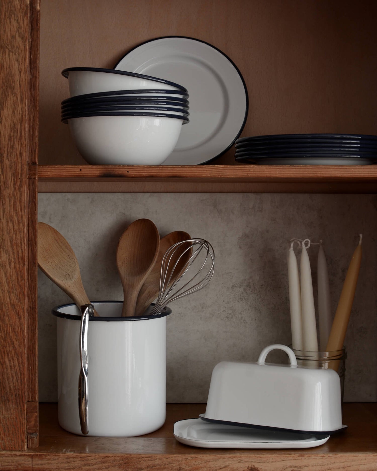 Classic Enamelware for Everyday Kitchen Use