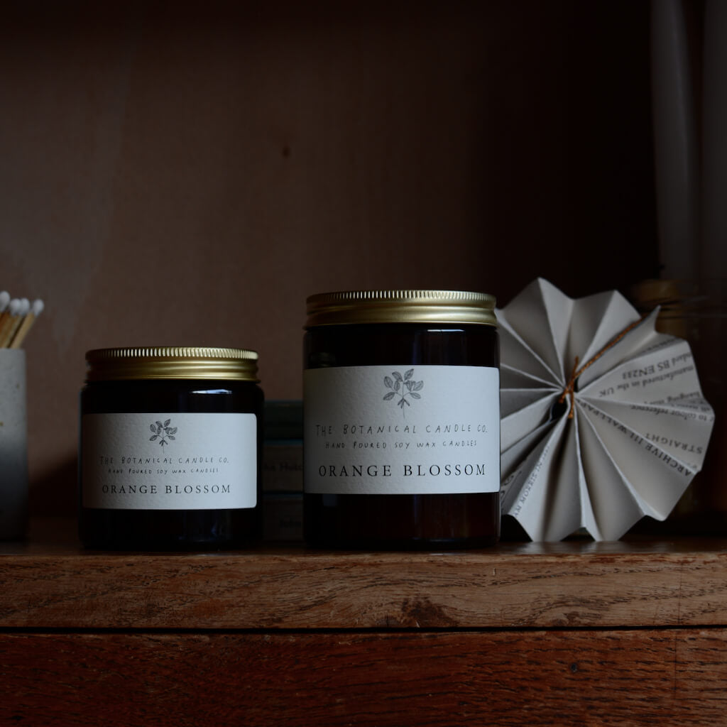 British-Made Scented Soy Wax Candles by The Botanical Candle Co