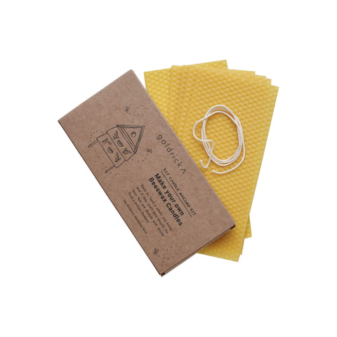 Goldrick make your own beeswax candles kit