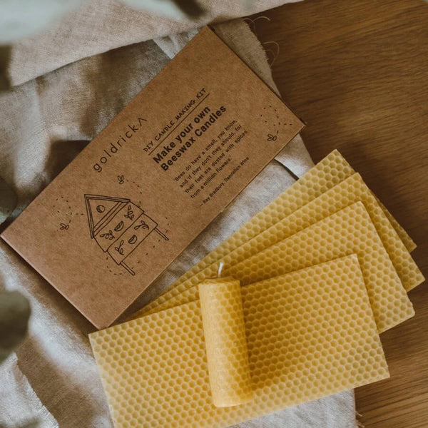 Goldrick make your own beeswax candles kit