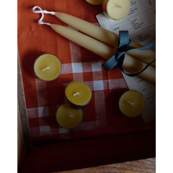 British Beeswax Tealight Candles