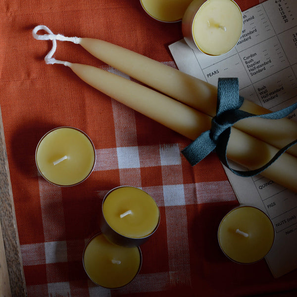 British Beeswax Tealight Candles