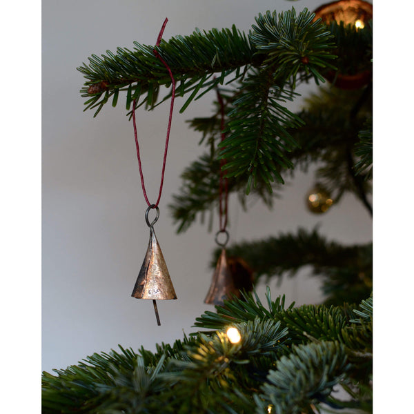 Brass Bell Christmas Tree Ornaments