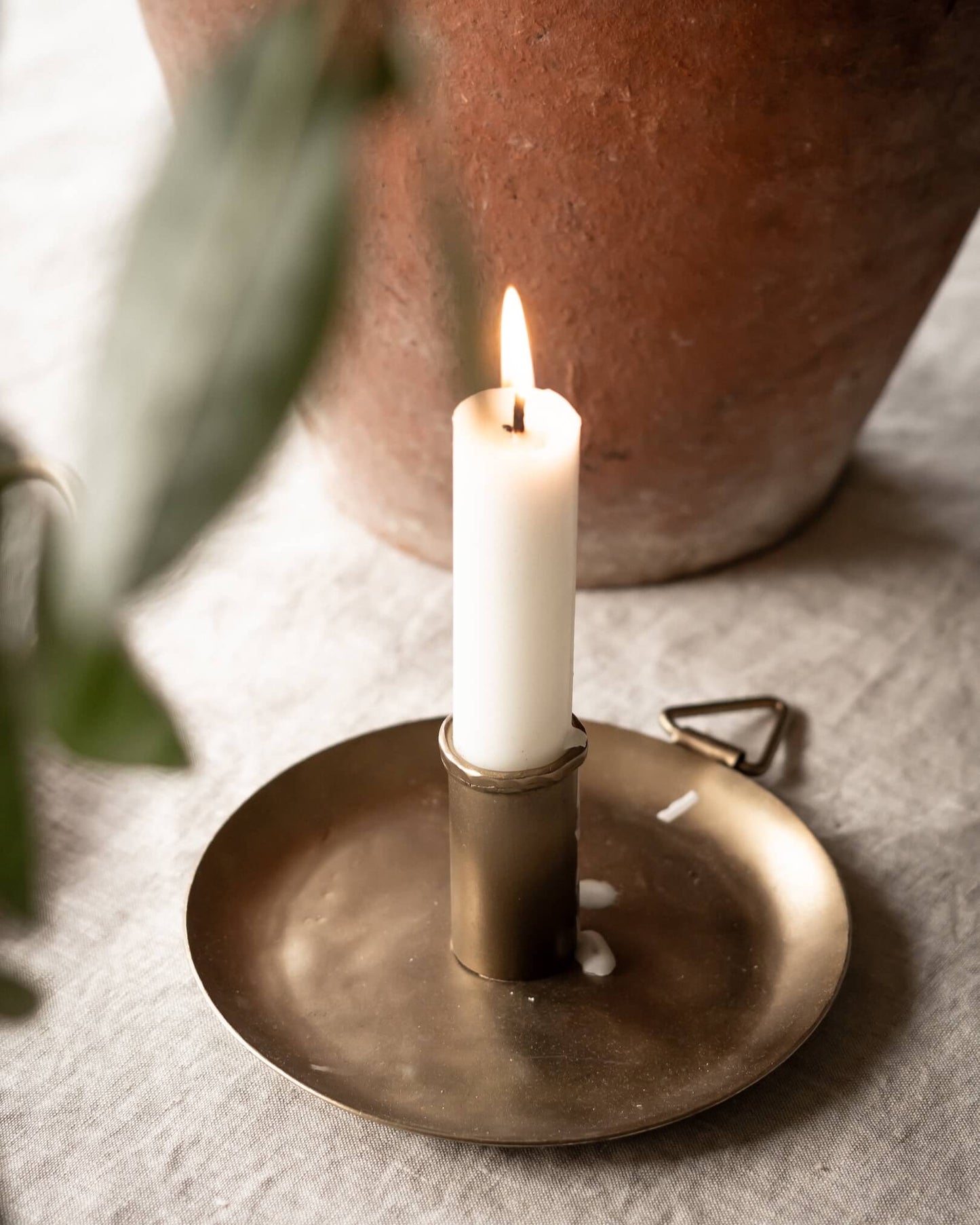 Brass Candle Holder