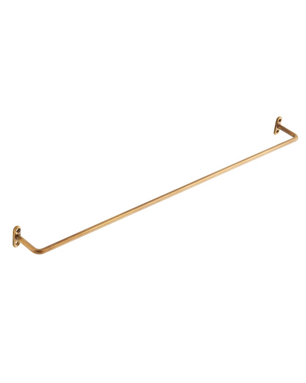 Copper Hanging Rails Brass & Iron Wall Mounted Rails – Kitchen & Bathroom Storage – weald store