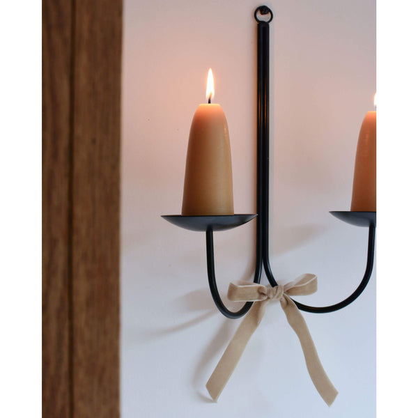 Double Candle Wall Sconce