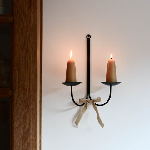 Double Candle Wall Sconce