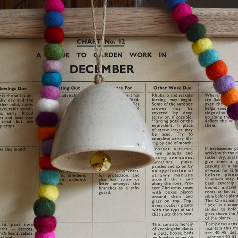 Ceramic Christmas Bell