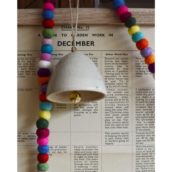 Ceramic Christmas Bell