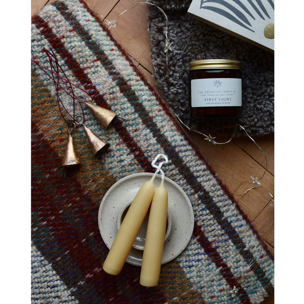 British Beeswax Taper Candles