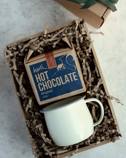 Harth Hot Chocolate Gift Set with Enamel Mug