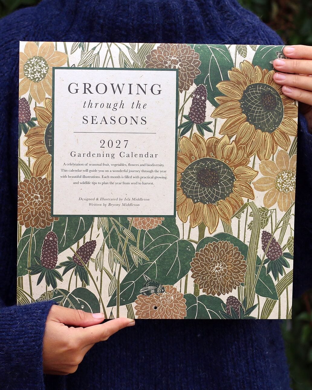 Isla Middleton Growing Through The Seasons 2027 Gardening Calendar