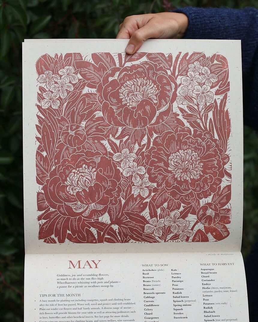 Isla Middleton Growing Through The Seasons 2027 Gardening Calendar