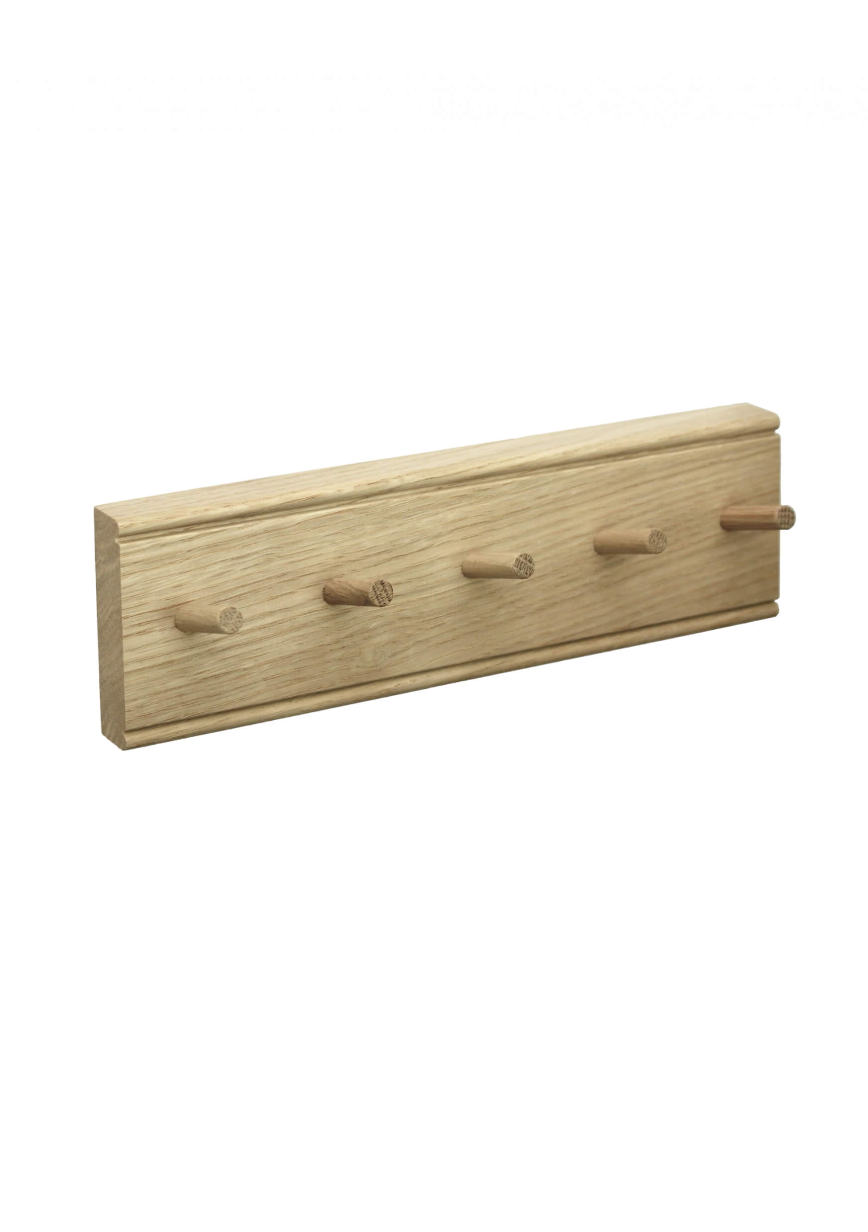 Creamore Mill Solid Oak Shaker Key Rack | Hallway Storage – weald store