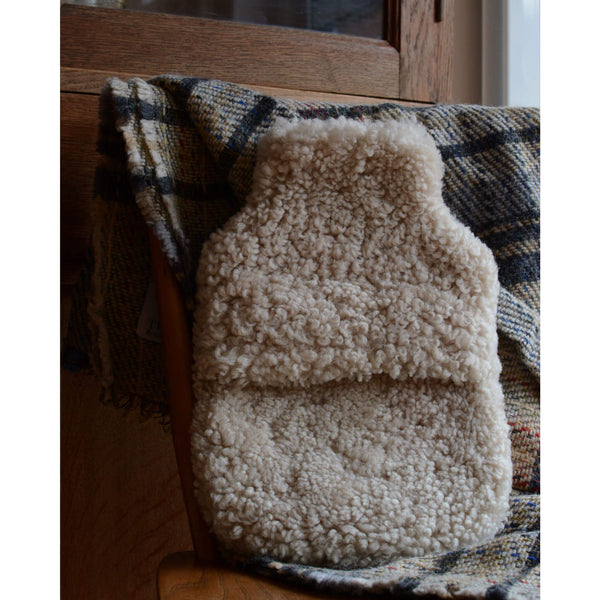 Sheepskin Hot Water Bottle Natural