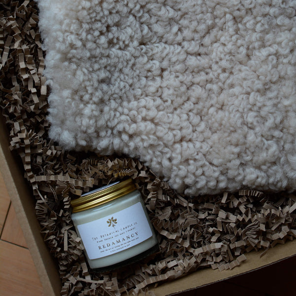 Sheepskin Hot Water Bottle Natural