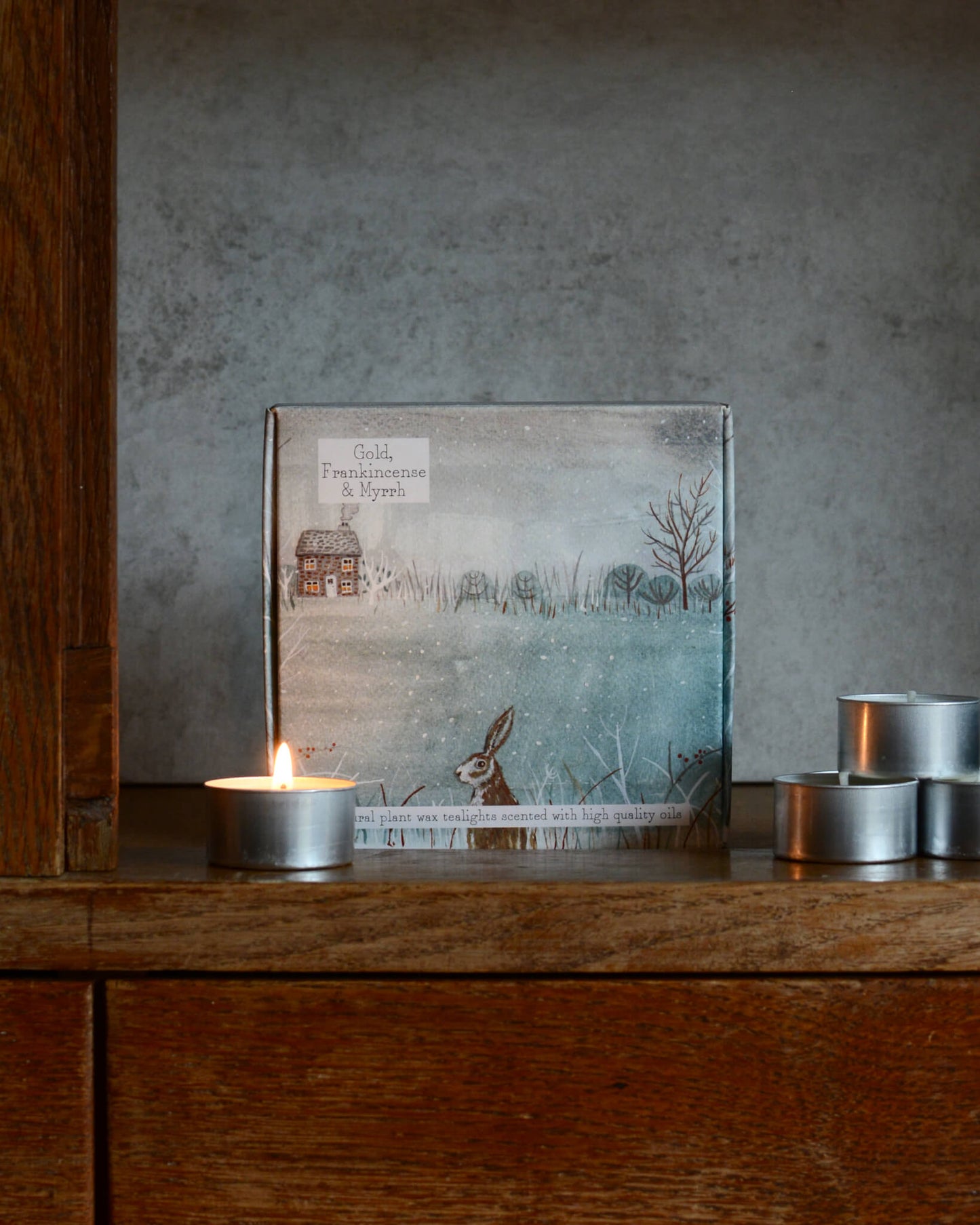 Gold, Frankincense & Myrrh Scented Tealights