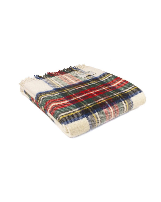 British Pure Wool Tartan Blanket Highland