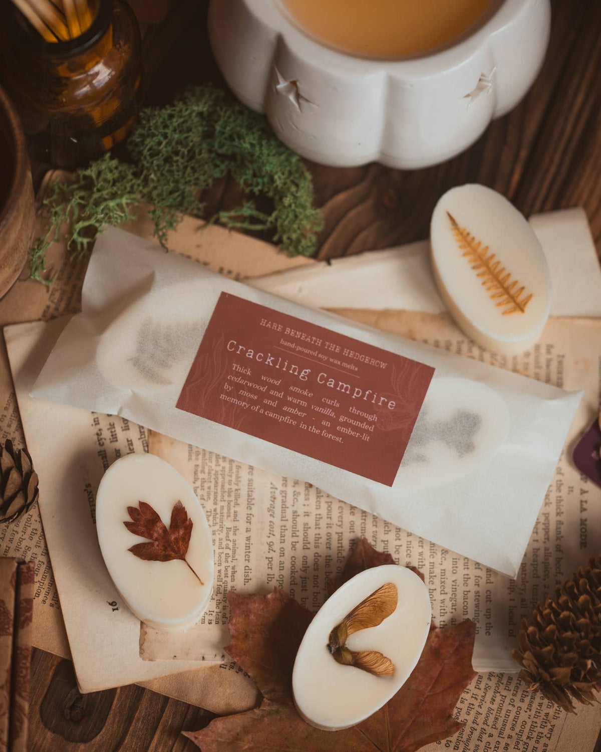 Crackling Campfire Scented Soy Wax Melts