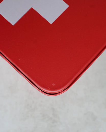 Metal First Aid Storage Box - Red (Seconds)
