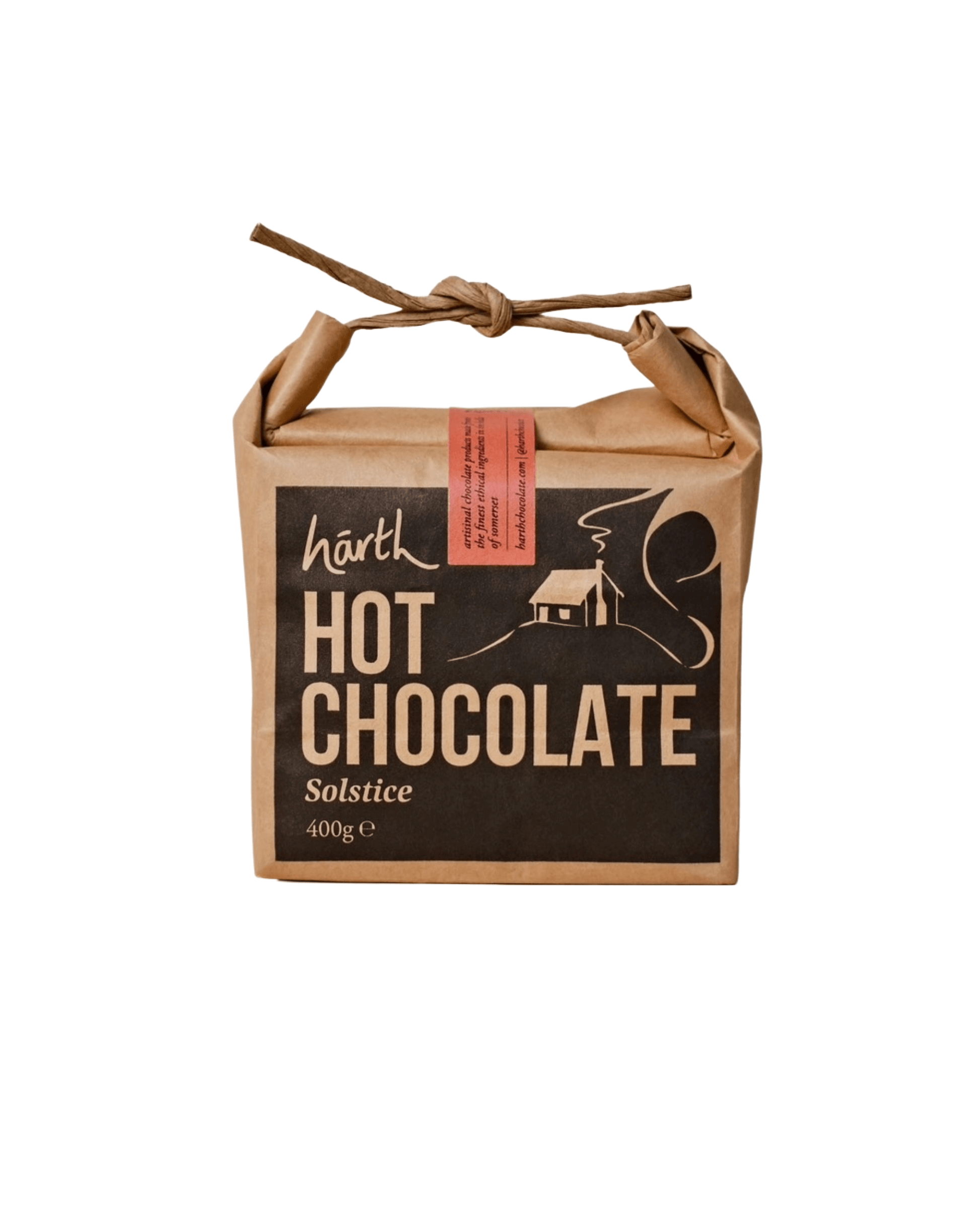 Harth Hot Chocolate packaging on a white background