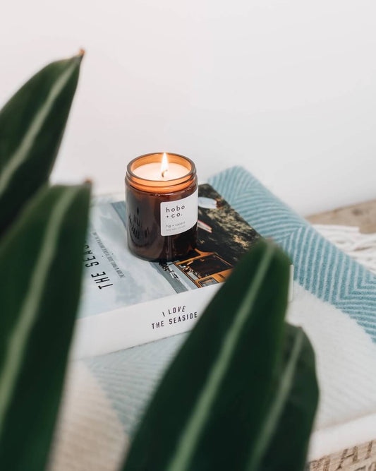 Fig & Cassis Soy Wax Scented Candle