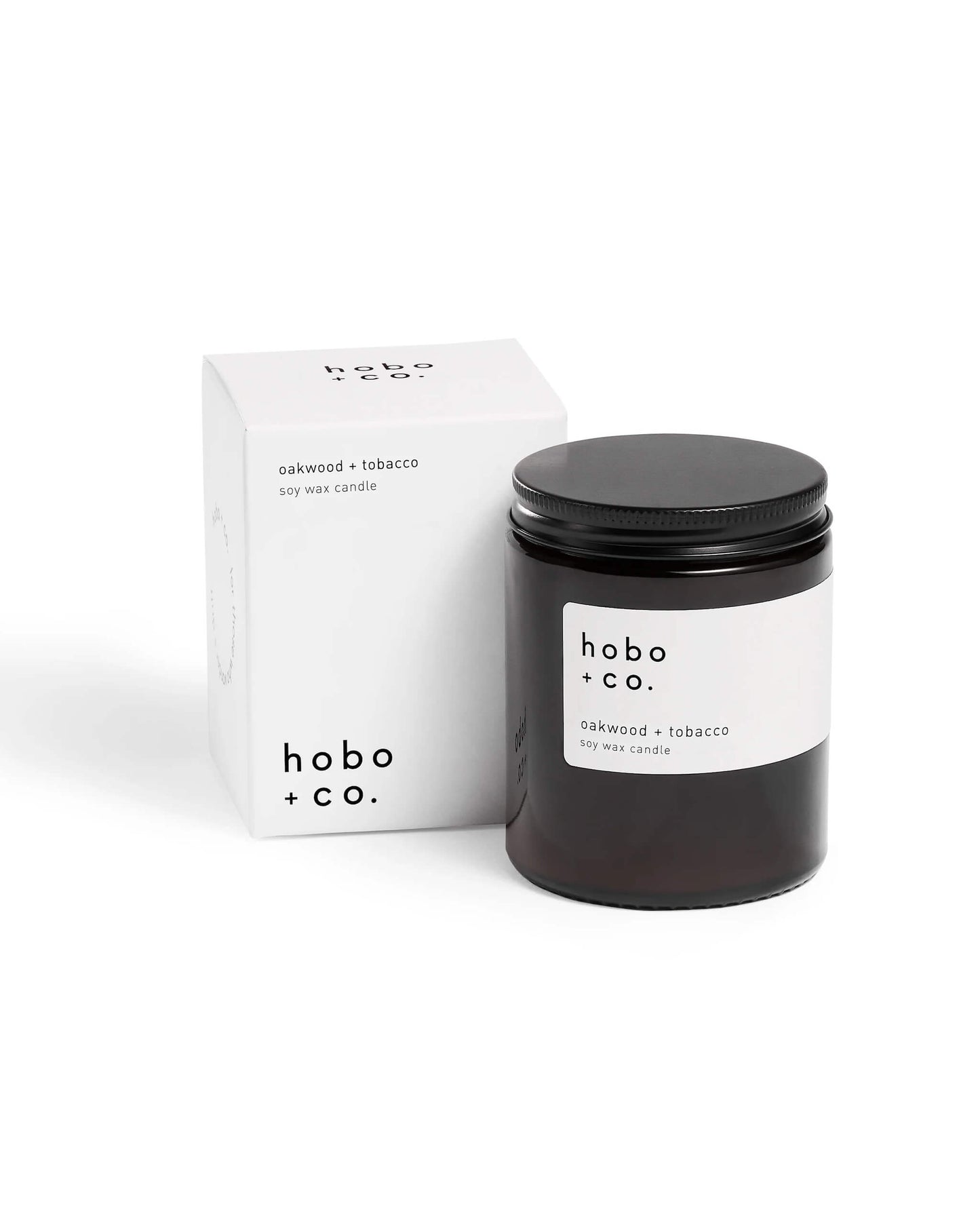 Oakwood & Tobacco Soy Wax Scented Candle