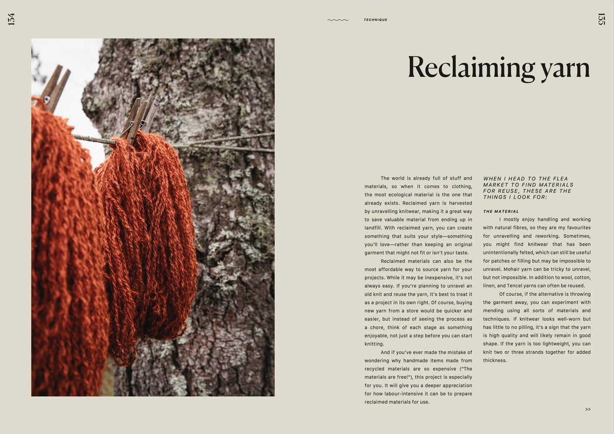 The Art of Knitwear Repair Book