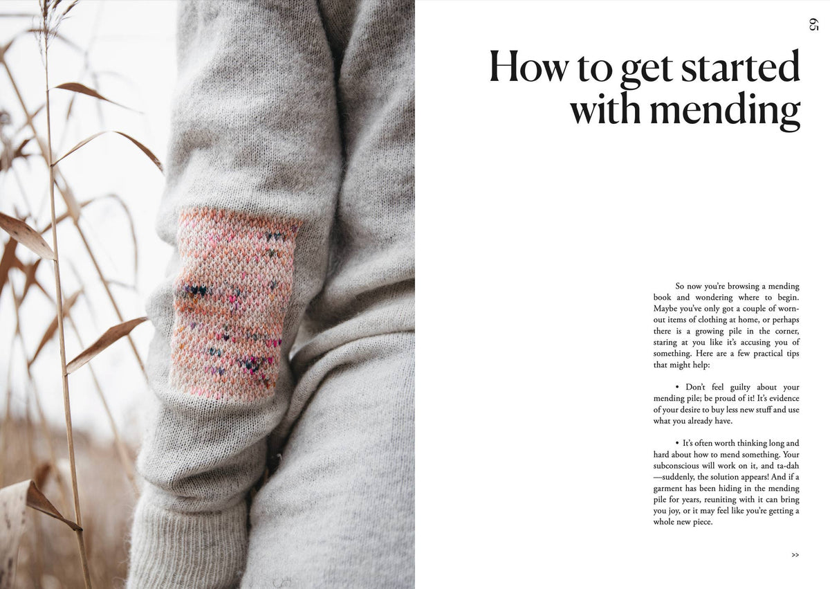 The Art of Knitwear Repair Book