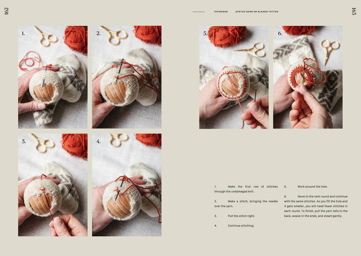 The Art of Knitwear Repair Book