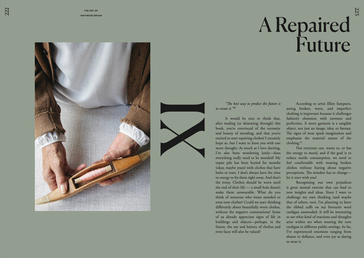 The Art of Knitwear Repair Book