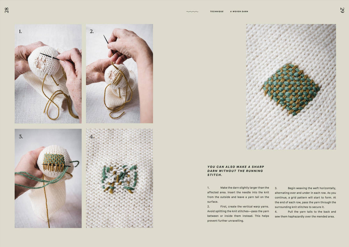 The Art of Knitwear Repair Book