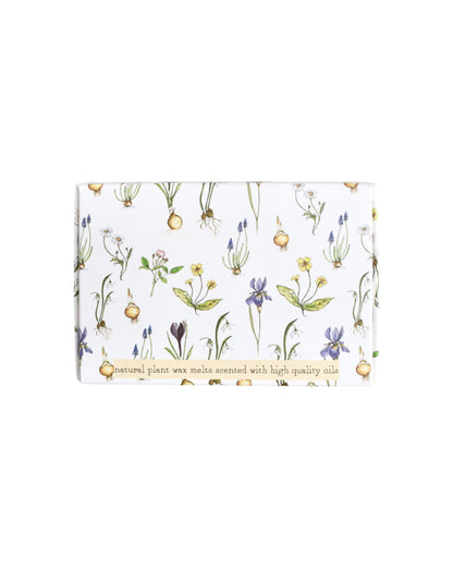 Wild Flowers soy wax melts box on white background