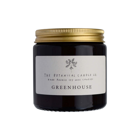 Greenhouse scented soy wax candle by The Botanical Candle Co.