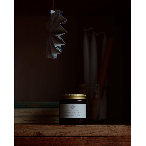 Greenhouse scented soy wax candle by The Botanical Candle Co.