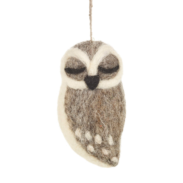 Owl Christmas Ornament