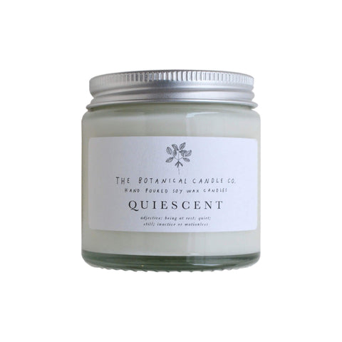 Quiescent scented candle by The Botanical Candle Co.